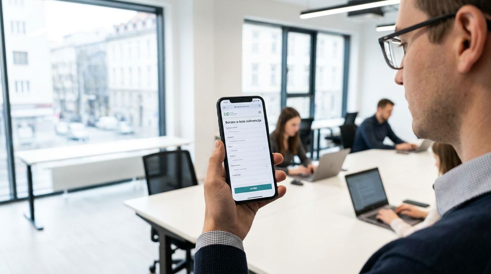Borzen portal — digitalna oddaja vloge za subvencijo e-kolesa 2026